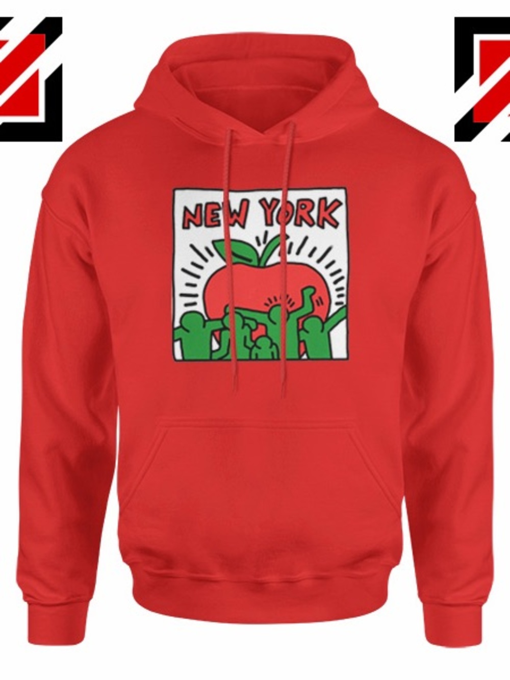Keith Haring Graffiti New York Hoodie
